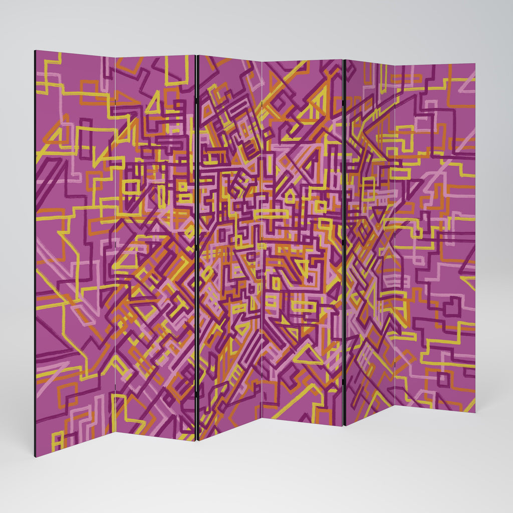 LOVELY MEMORIES Decorative 6-Panel Room Divider