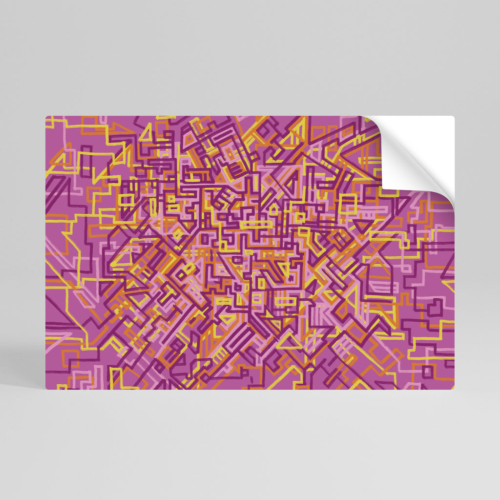 Affiche horizontale autocollante LOVELY MEMORIES