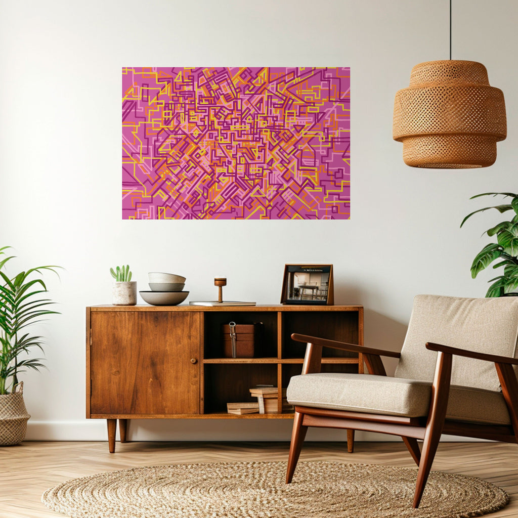 Affiche horizontale autocollante LOVELY MEMORIES