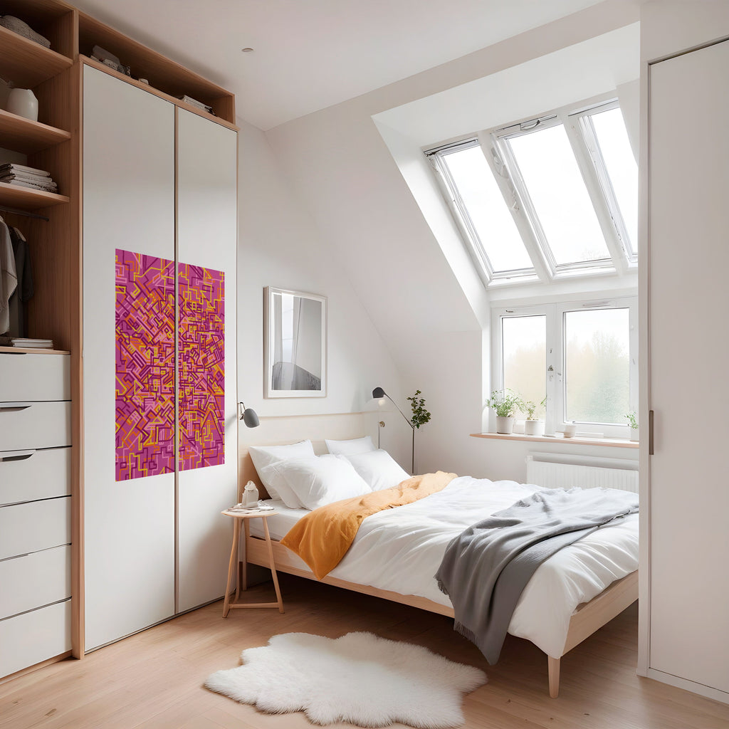 Affiche verticale autocollante LOVELY MEMORIES