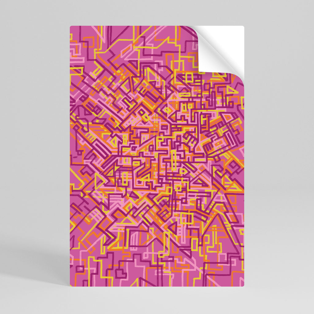 Affiche verticale autocollante LOVELY MEMORIES