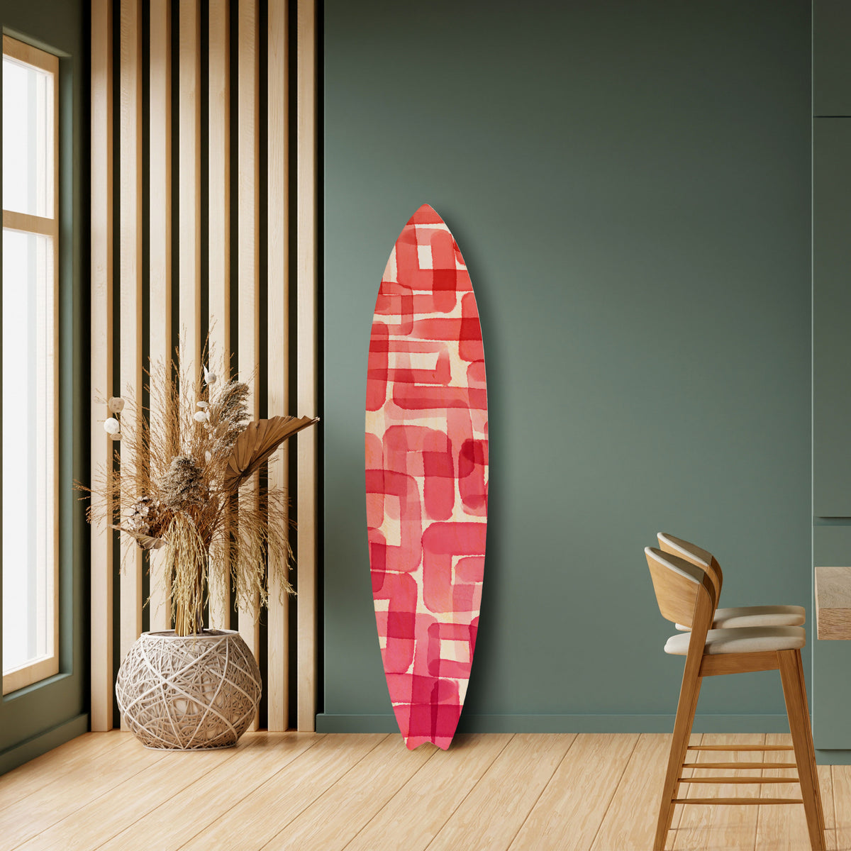 KALEIDOSCOPIC CUBISM Surfboard Decorative Panel