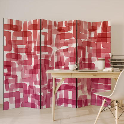 KALEIDOSCOPIC CUBISM 6-Panel Room Divider