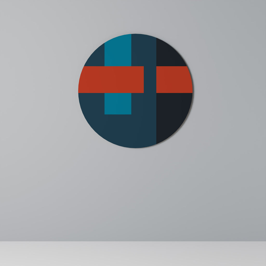 Décoration murale ronde DARK MELANCHOLY