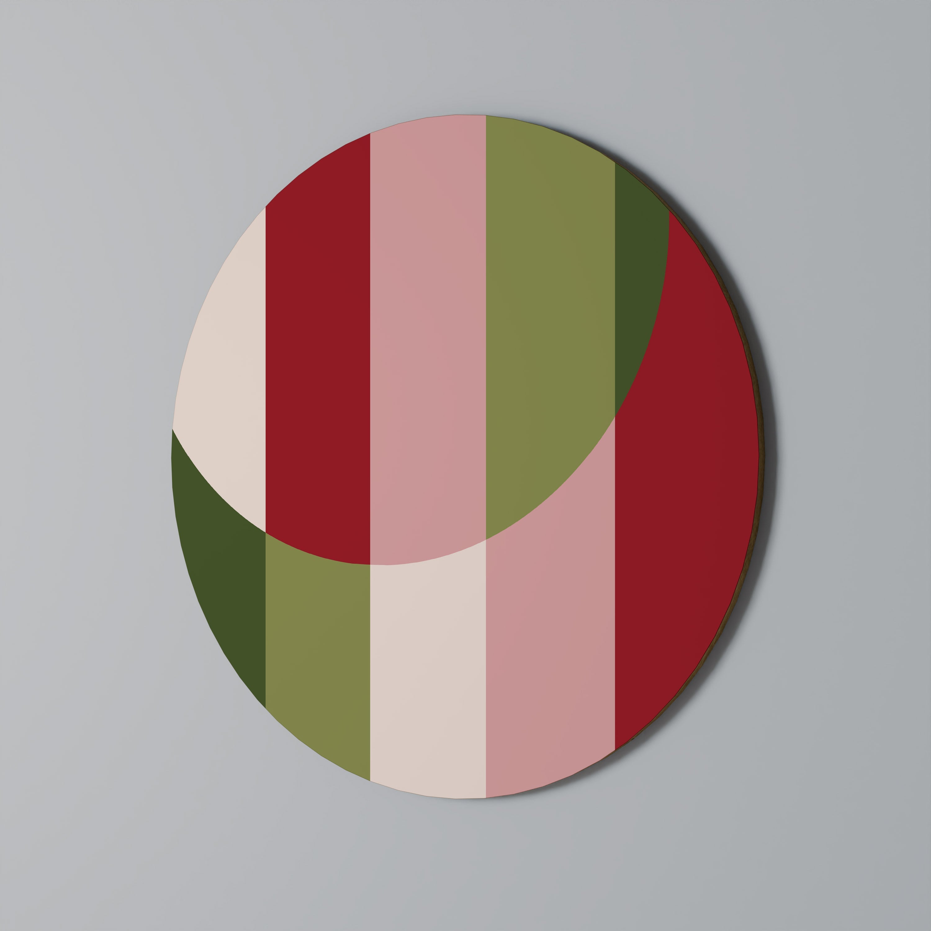 Décoration murale ronde SMILING GEOMETRY