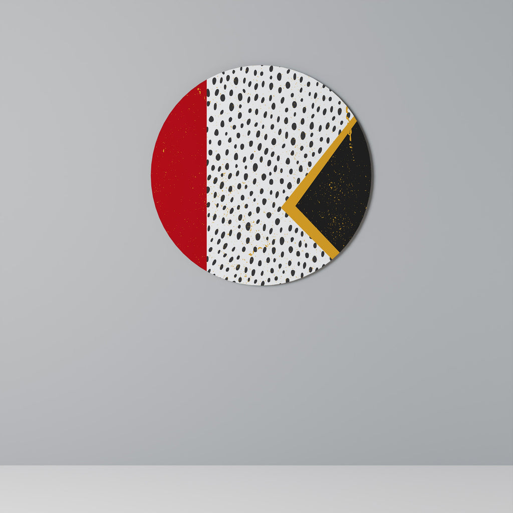 Décoration murale ronde BOLD RETRO REVERIE