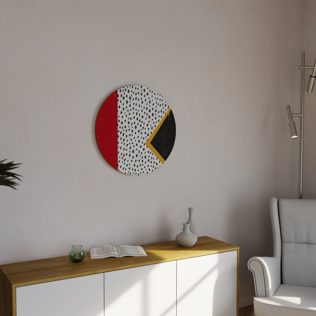 Décoration murale ronde BOLD RETRO REVERIE