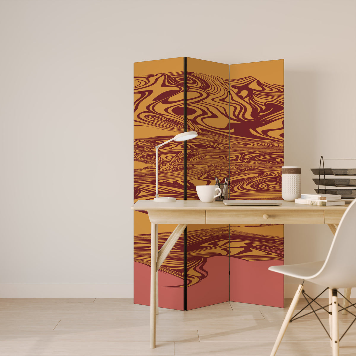 FLOATING THOUGHTS 3-Panel Room Divider
