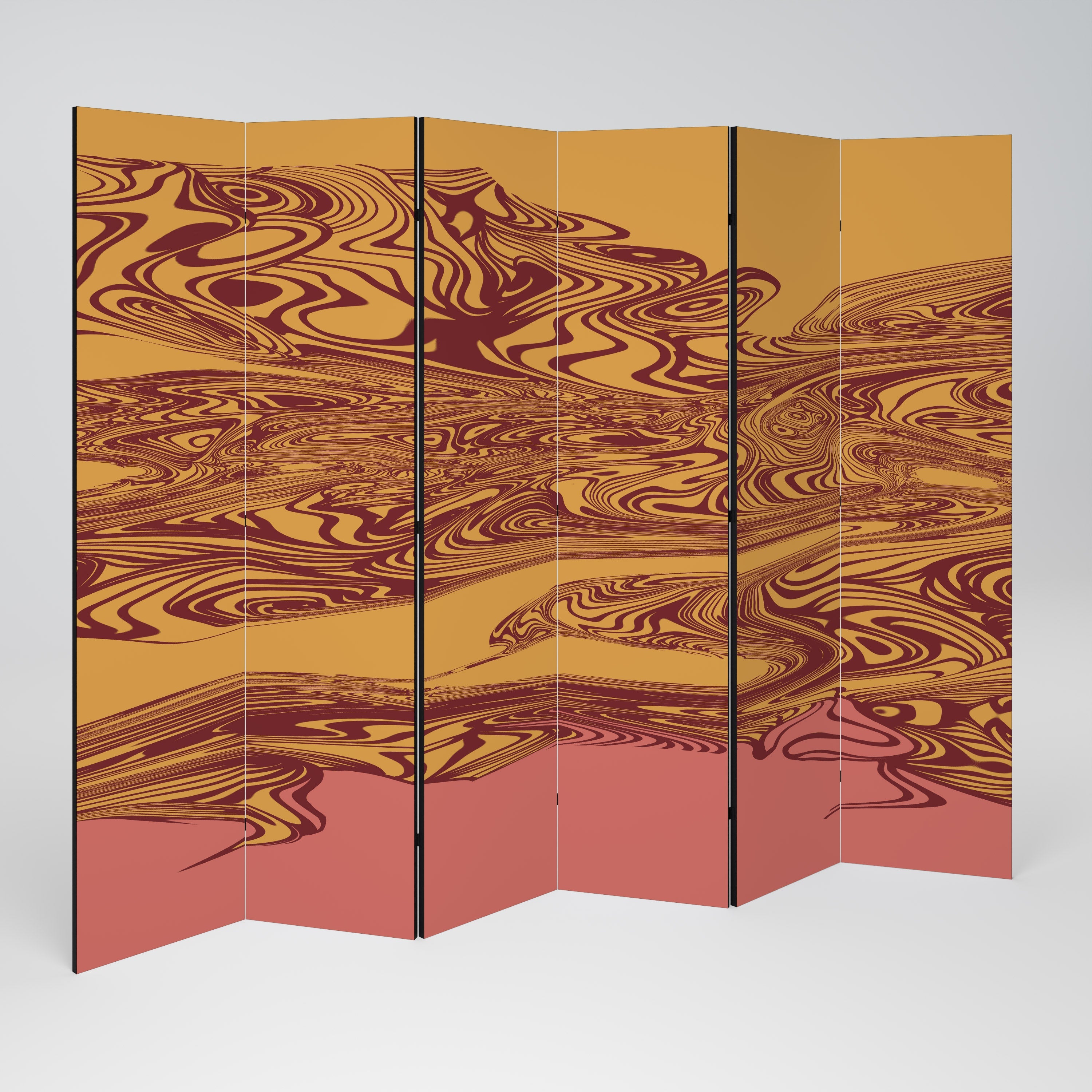 FLOATING THOUGHTS Decorative 6-Panel Room Divider