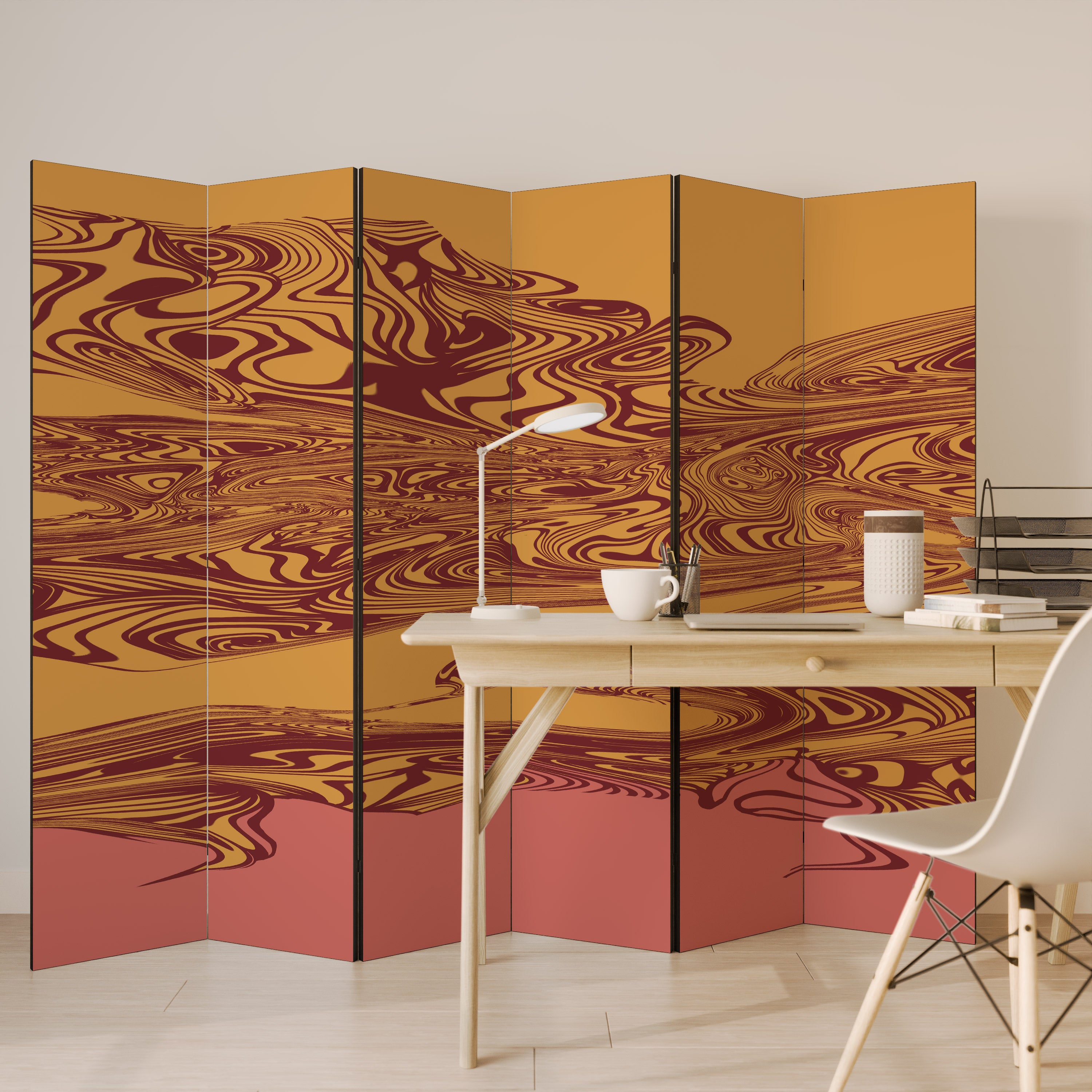 FLOATING THOUGHTS 6-Panel Room Divider