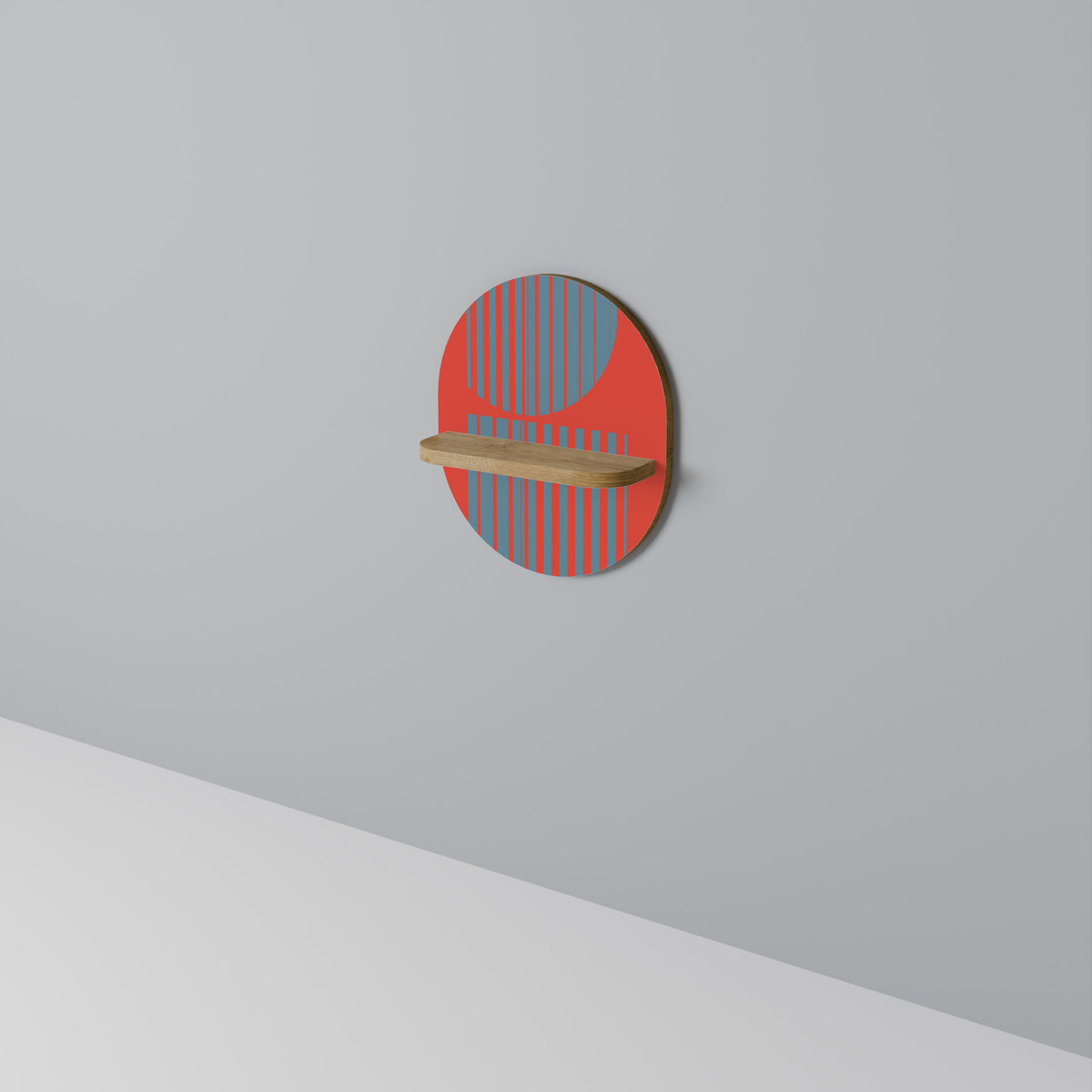 RISING GEOMETRY STARS Art Shelf