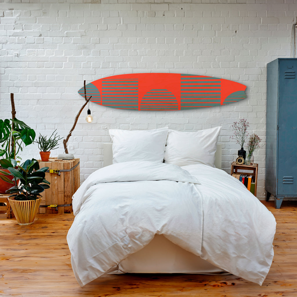 RISING GEOMETRY STARS Surfboard Decorative Panel