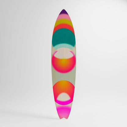 SYMPHONY OF COLORS Surfboard Decorative Panel