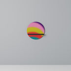 RAINBOW TIME Art Shelf