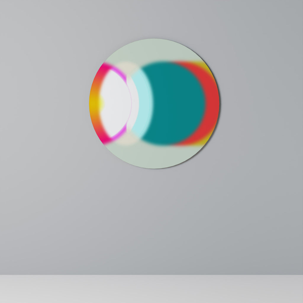 PORTE DE LA MAGIE Art mural rond