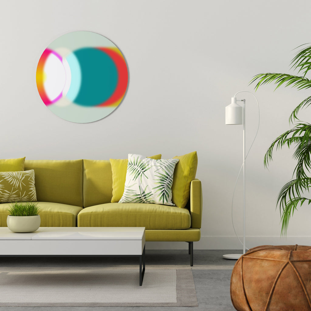 PORTE DE LA MAGIE Art mural rond