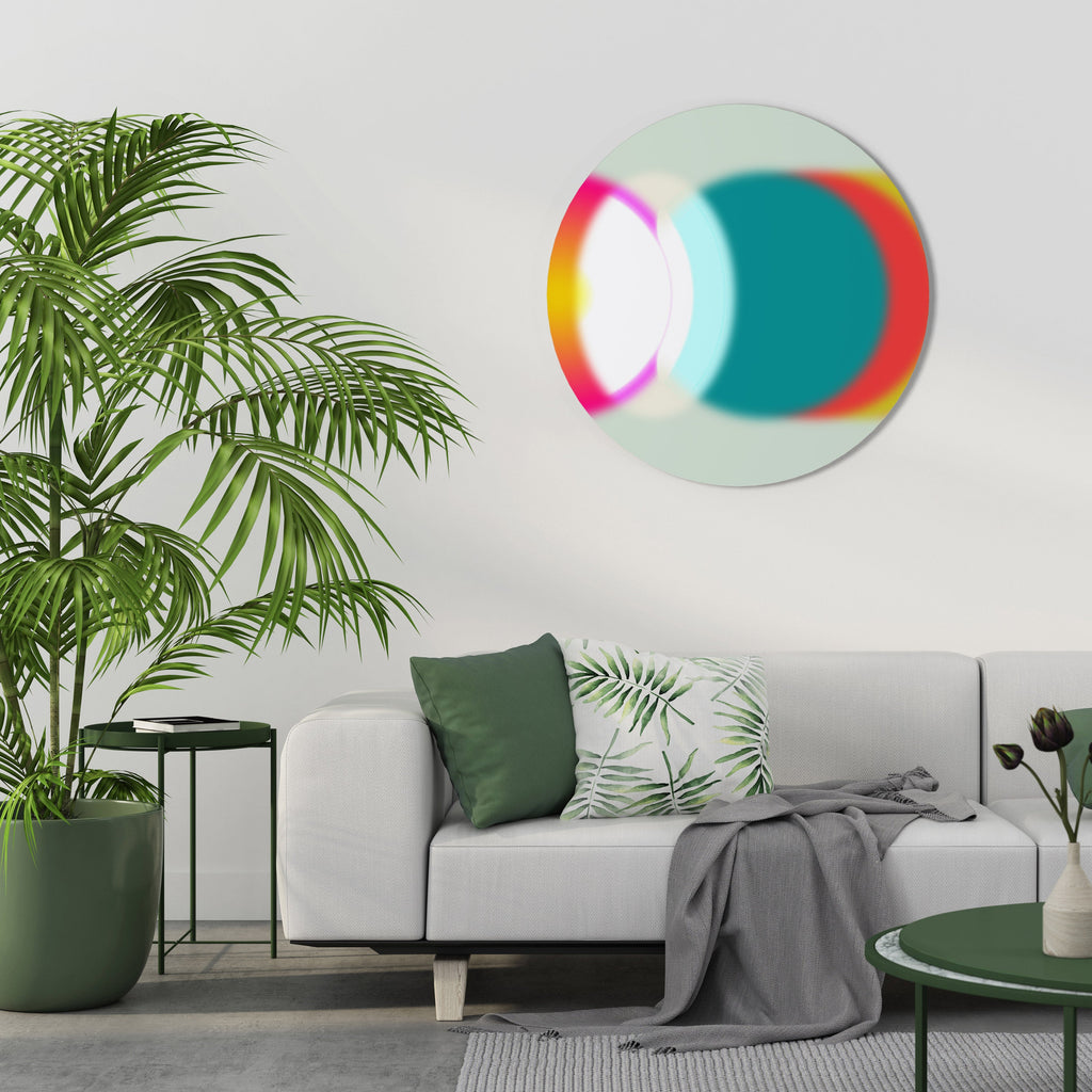 PORTE DE LA MAGIE Art mural rond