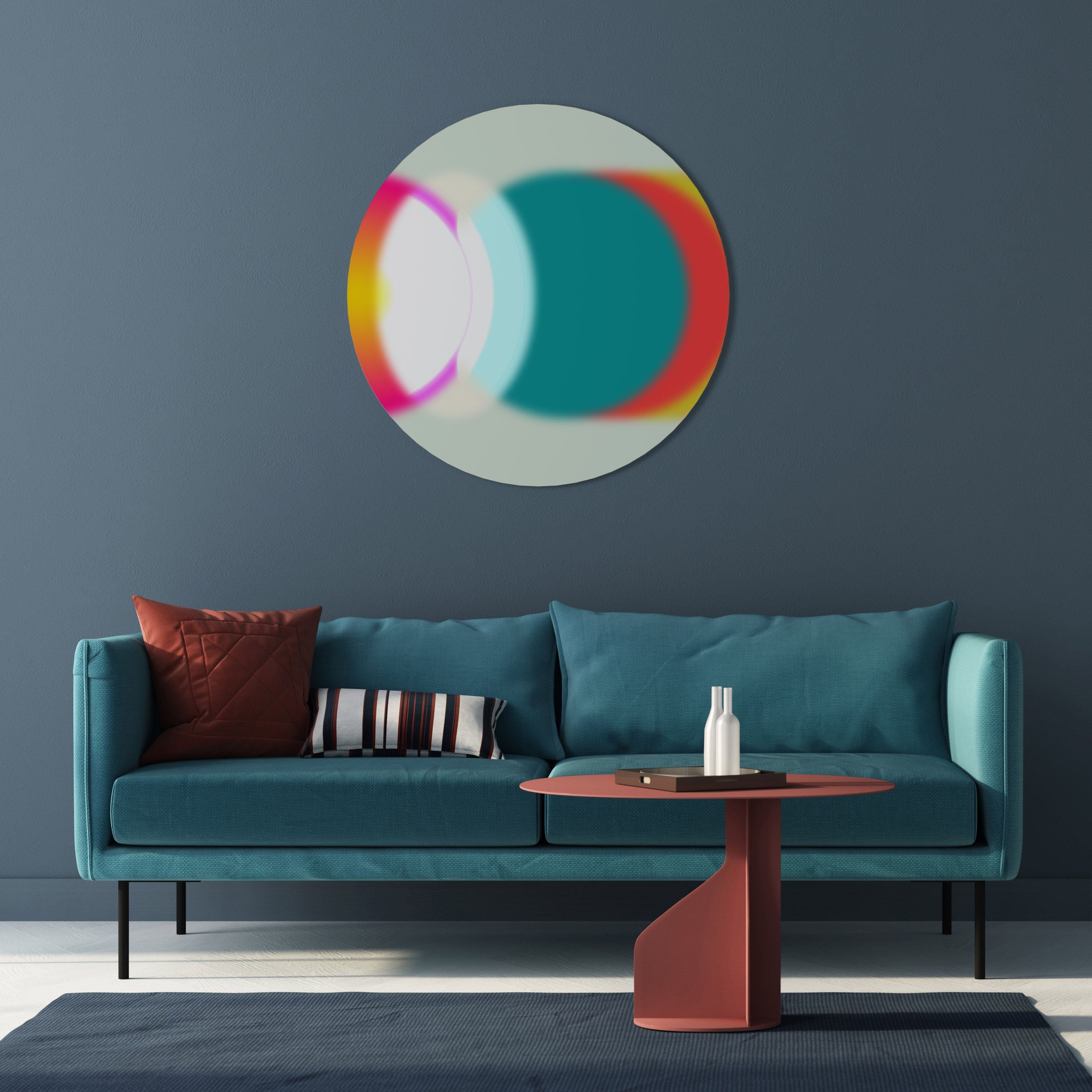 PORTE DE LA MAGIE Art mural rond