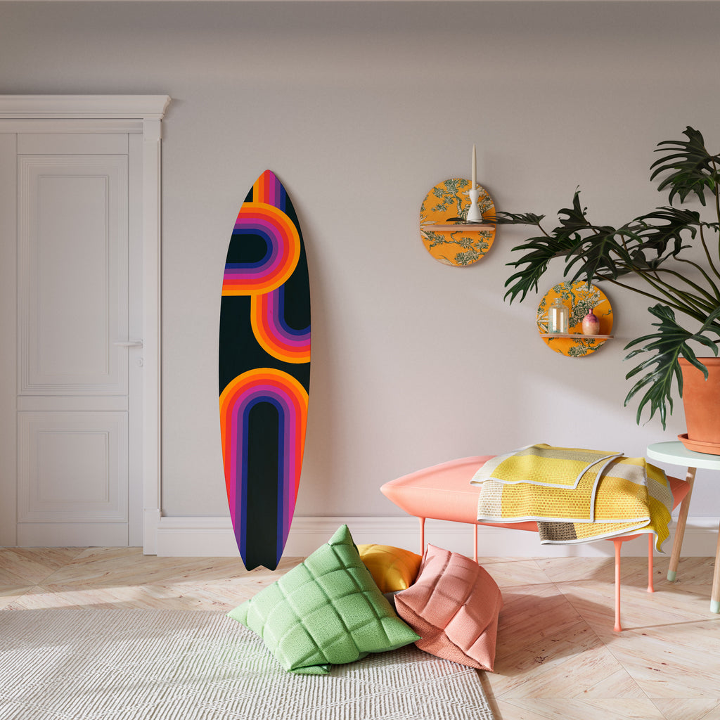 BLINDED BY THE LIGHTS Surfboard Decorative Panel