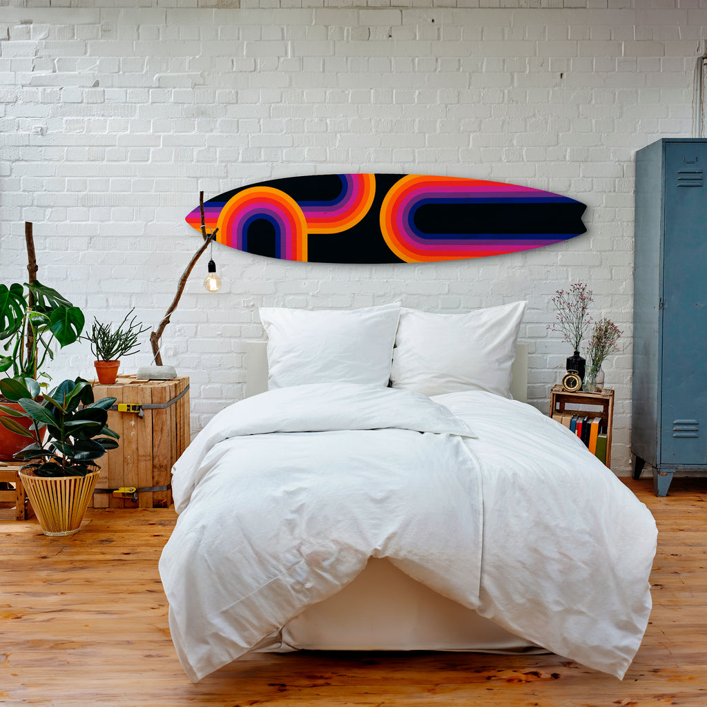 BLINDED BY THE LIGHTS Surfboard Decorative Panel