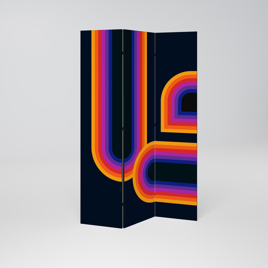 BLINDED BY THE LIGHTS Paravent décoratif à 3 panneaux