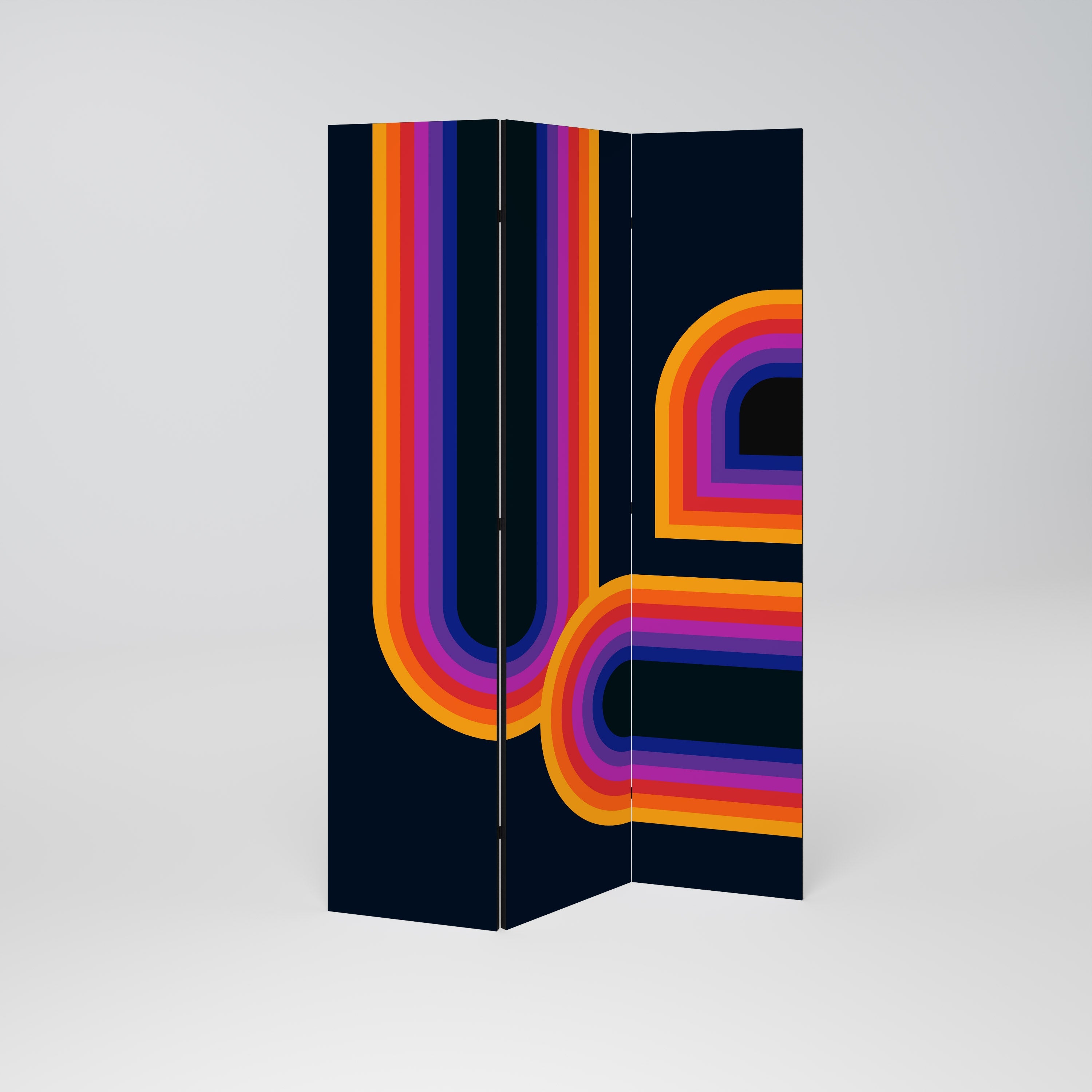 BLINDED BY THE LIGHTS Paravent décoratif à 3 panneaux