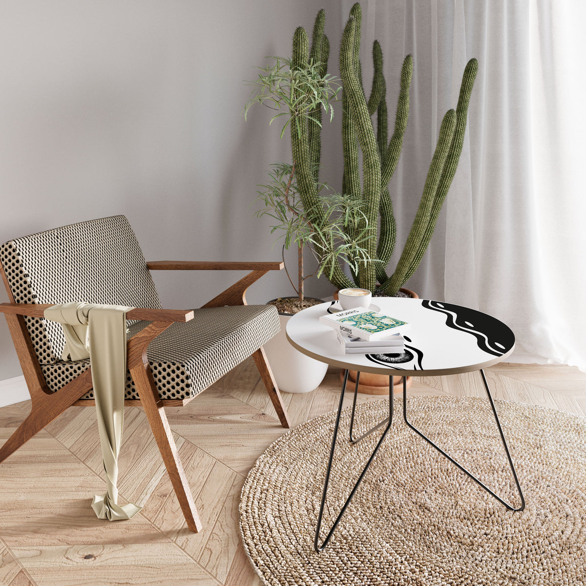 BOLD LINEAR DANCE Coffee Table