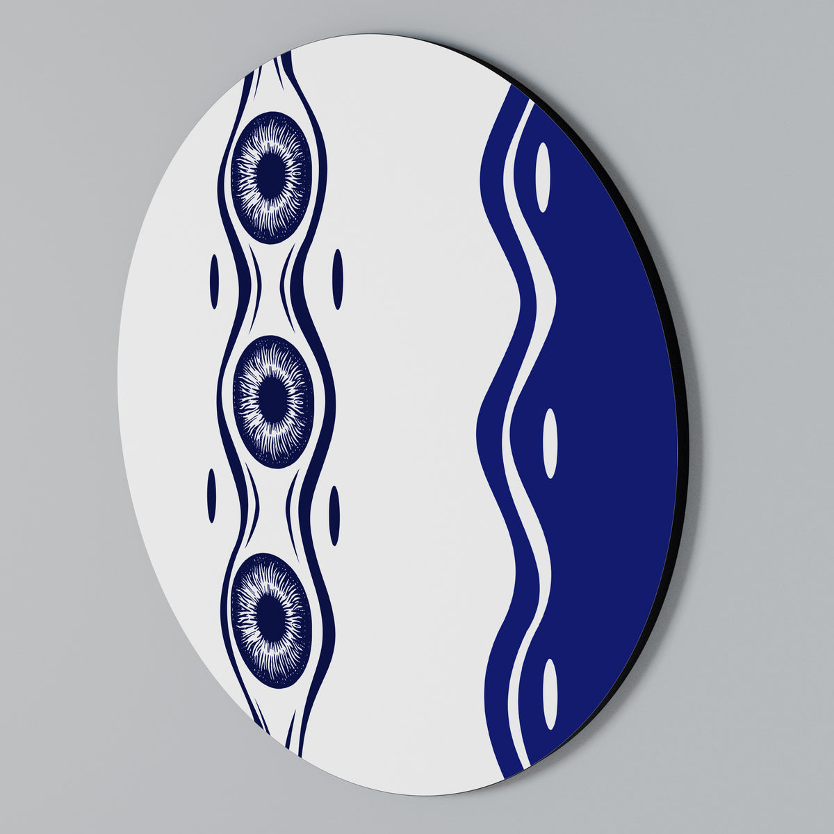 DANCE OF DESIGN Round Wall Art