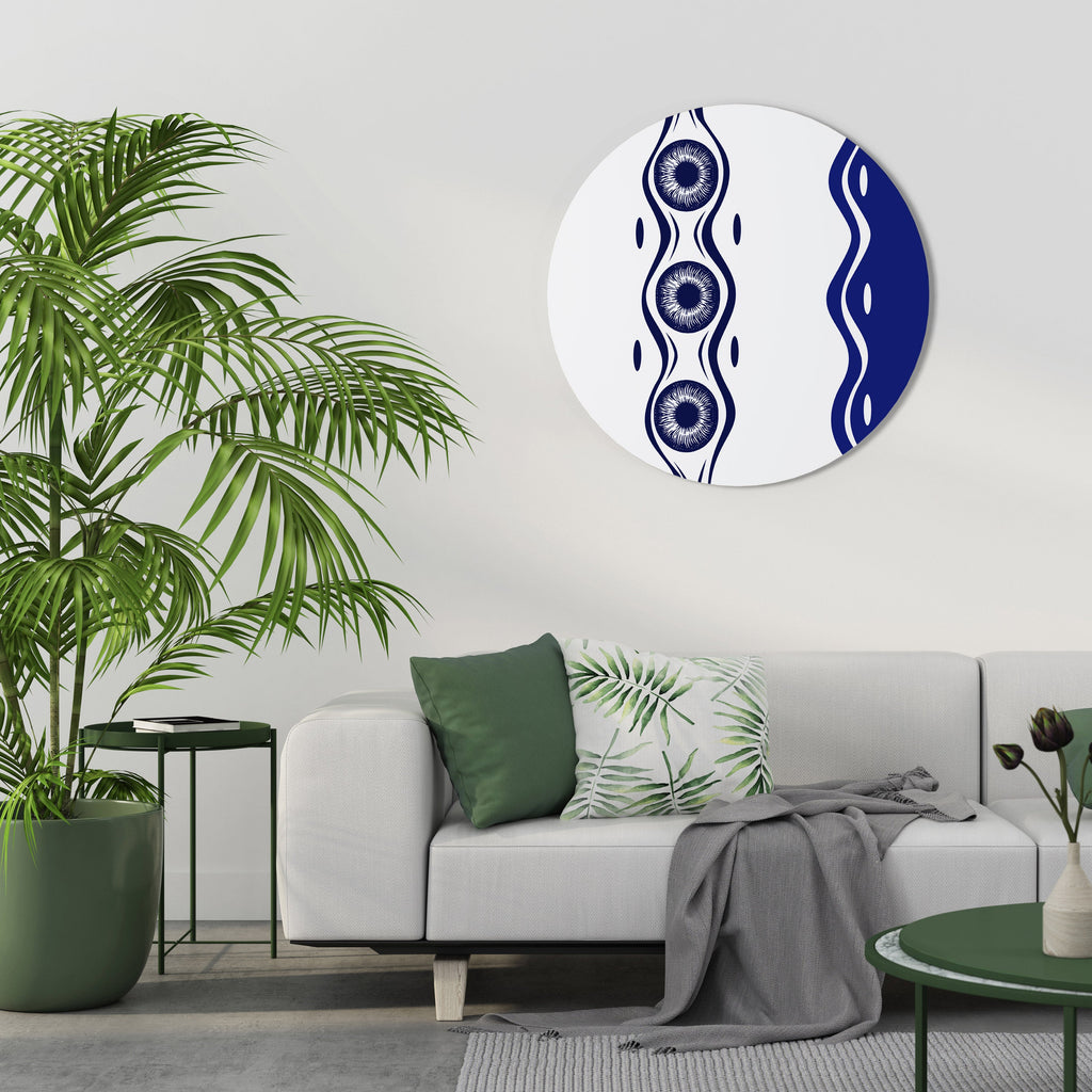 DANSE DU DESIGN Art mural rond