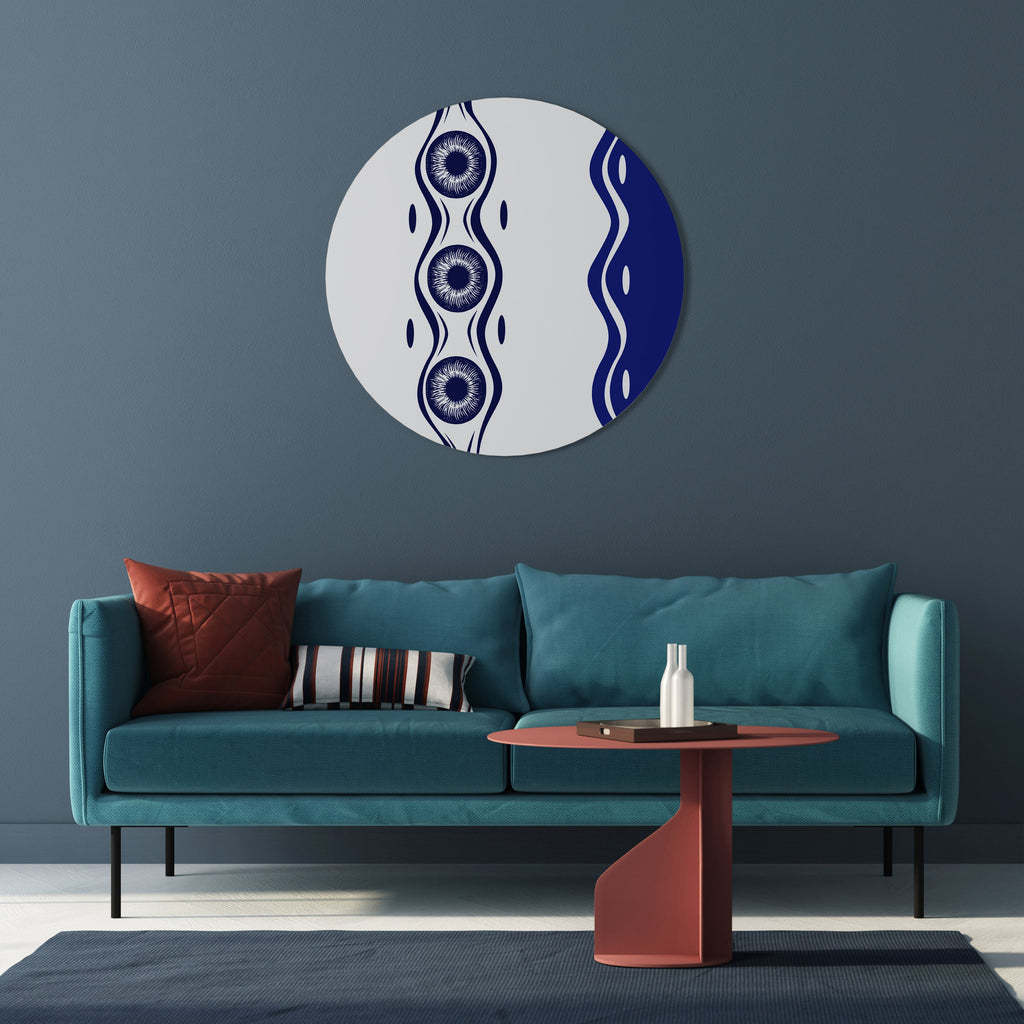 DANSE DU DESIGN Art mural rond