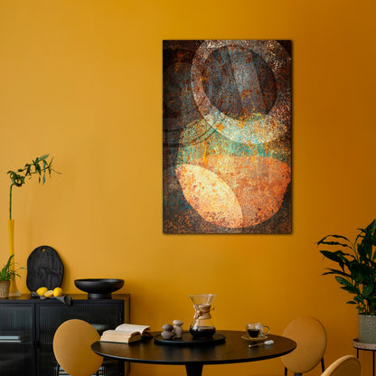 ANTIQUE AURA Vertical Canvas Print