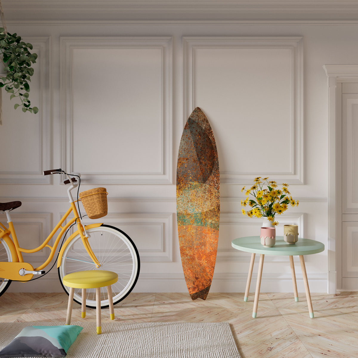 ANTIQUE AURA Surfboard Decorative Panel
