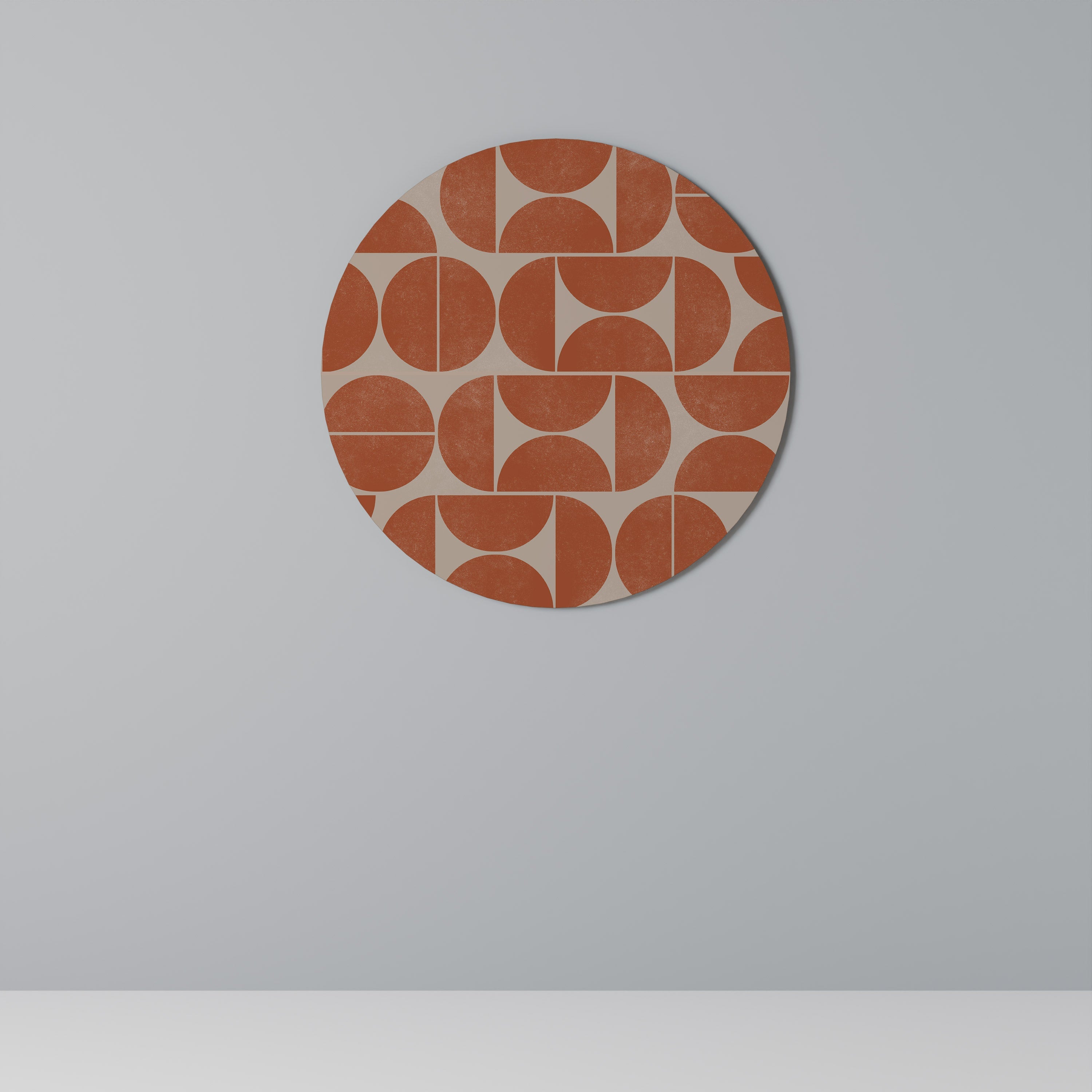 Art mural rond COMPULSION DE RÉPÉTITION