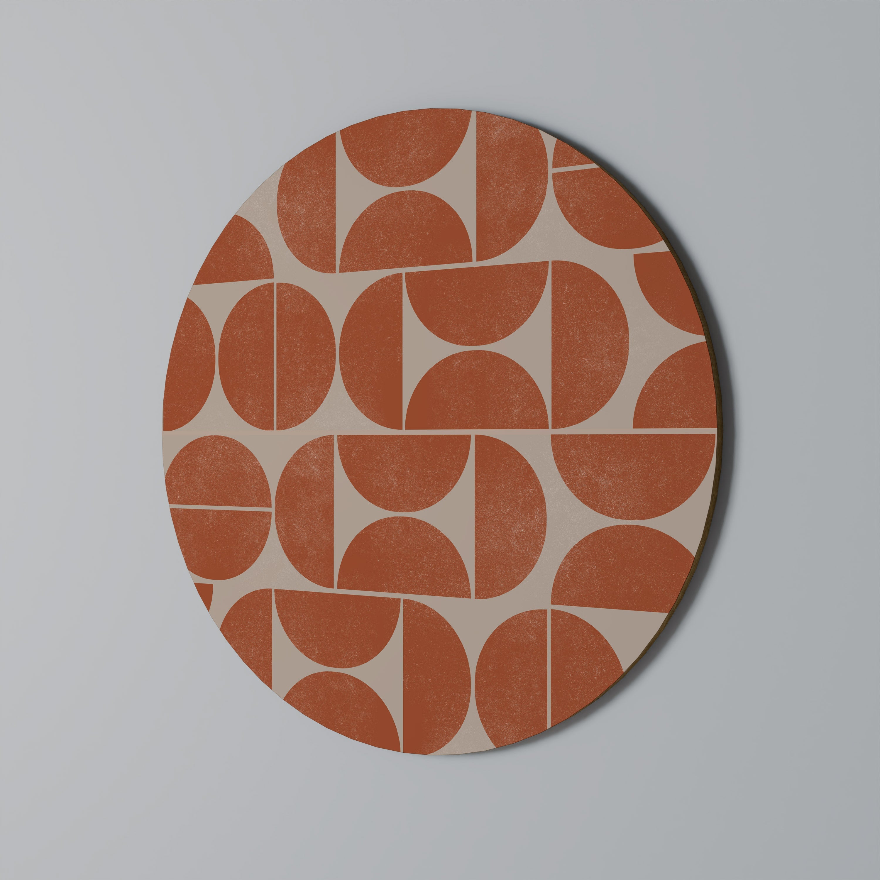 Art mural rond COMPULSION DE RÉPÉTITION