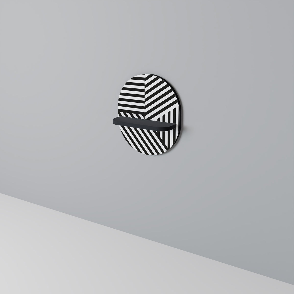 LATTICE LINES Art Shelf
