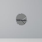 LATTICE LINES Art Shelf