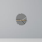 LATTICE LINES Art Shelf