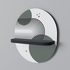 ORBITAL DECOR Art Shelf
