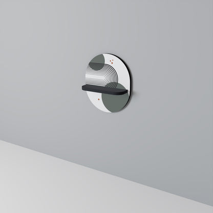 ORBITAL DECOR Art Shelf