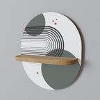 ORBITAL DECOR Art Shelf