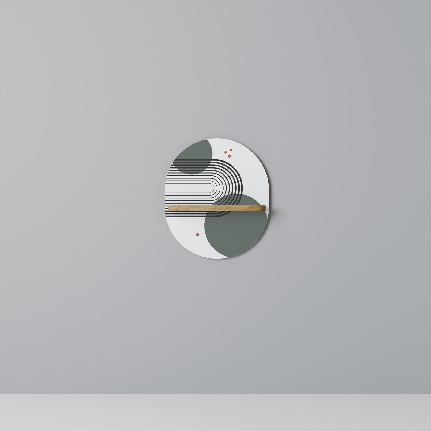 ORBITAL DECOR Art Shelf