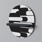 ACHROMATIC CONTRAST Art Shelf