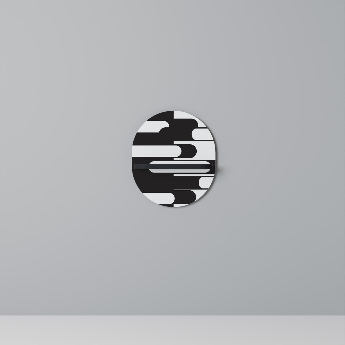 ACHROMATIC CONTRAST Art Shelf