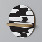 ACHROMATIC CONTRAST Art Shelf