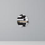 ACHROMATIC CONTRAST Art Shelf