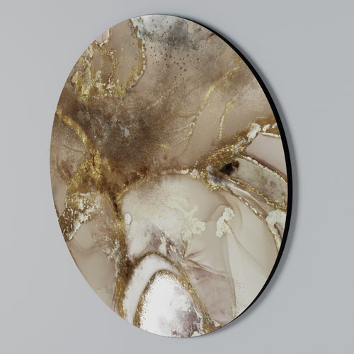 CALMING STREAMS Round Wall Art