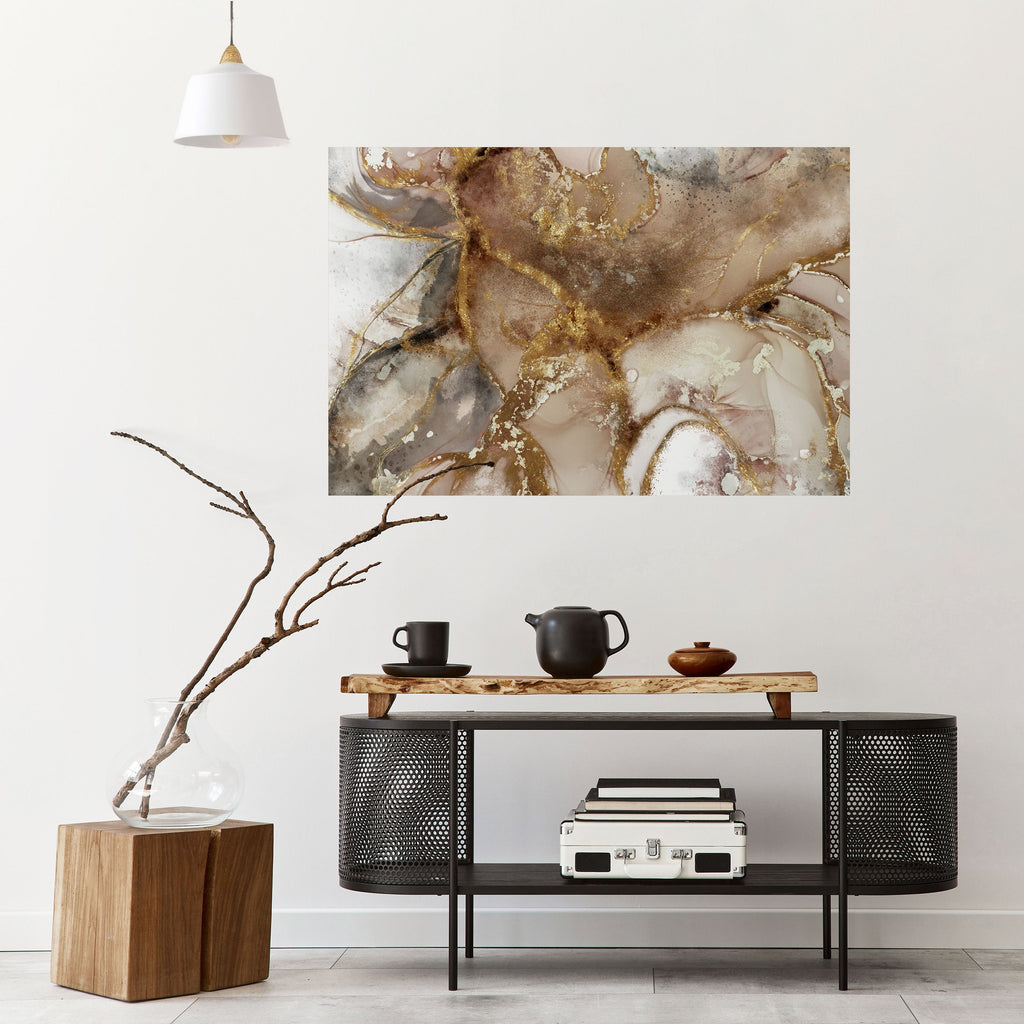 Affiche horizontale autocollante CALMING STREAMS