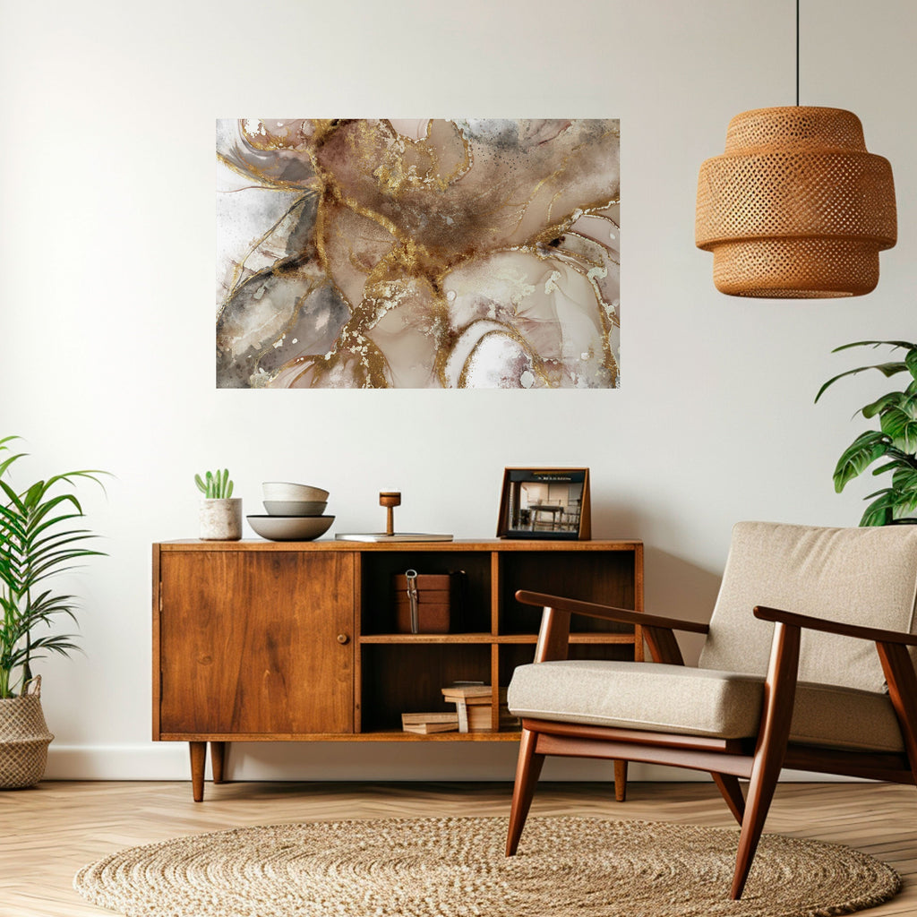 Affiche horizontale autocollante CALMING STREAMS