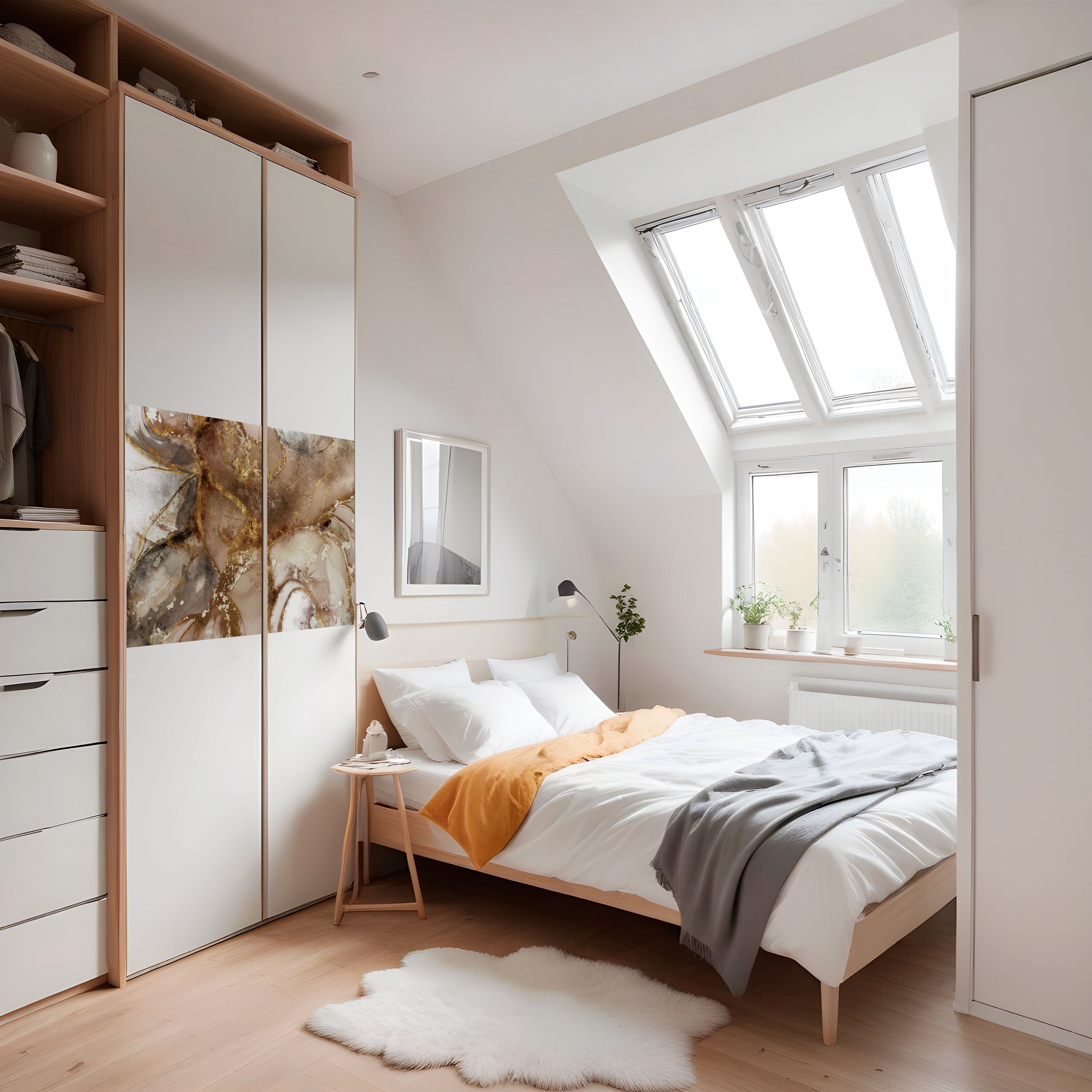 Affiche horizontale autocollante CALMING STREAMS