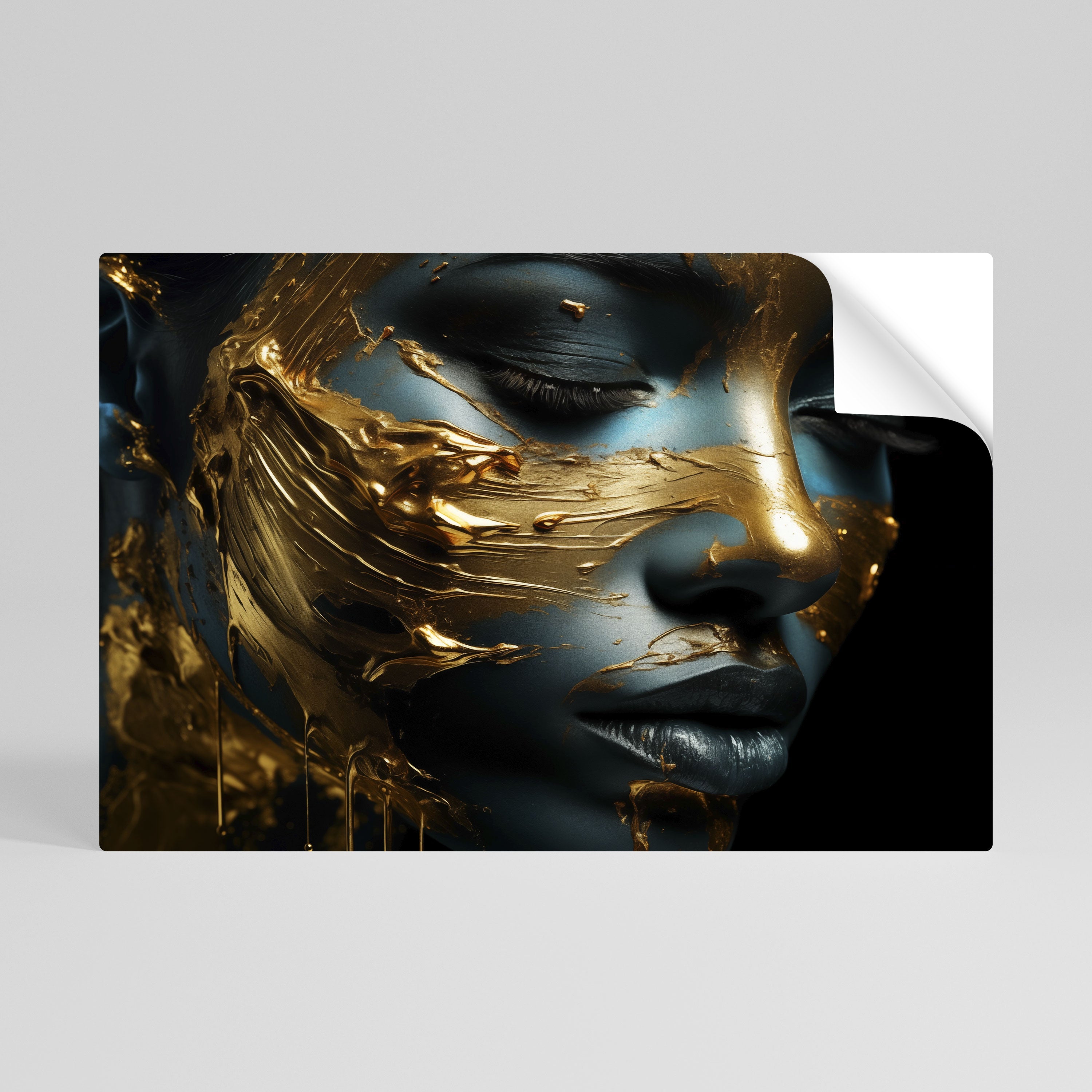 Affiche horizontale autocollante LUSTROUS BEAUTY